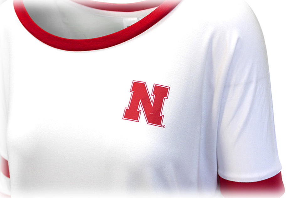 Husker Gals Heisman Crop Top