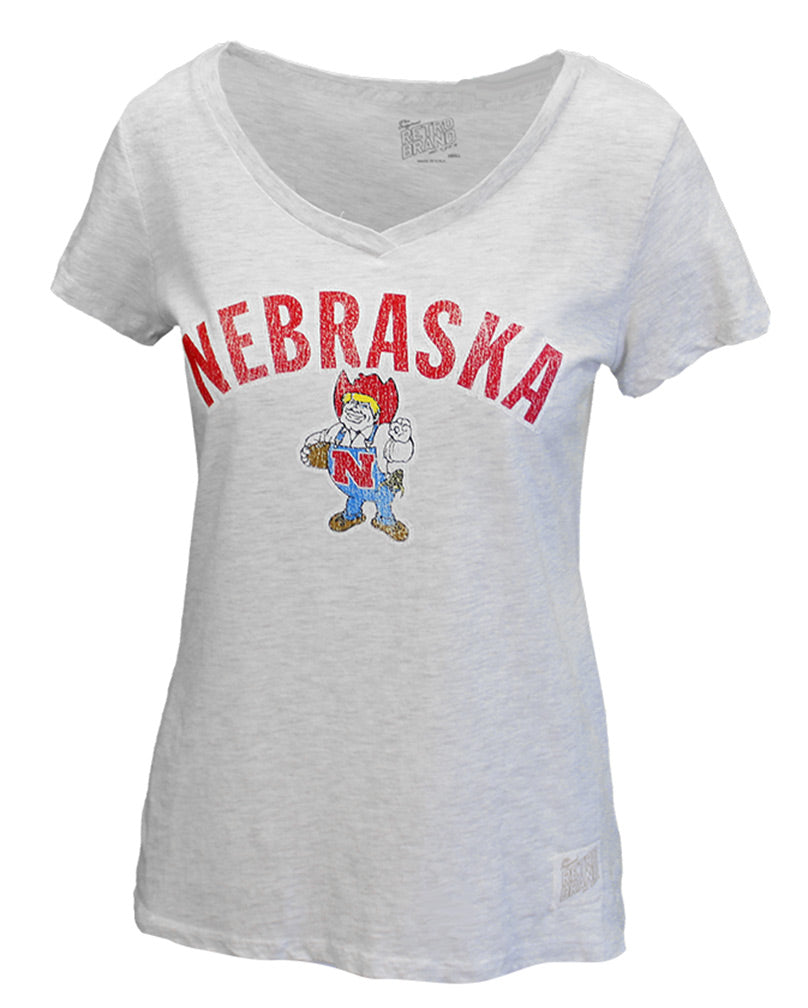 Ash Vneck Herbie Tee