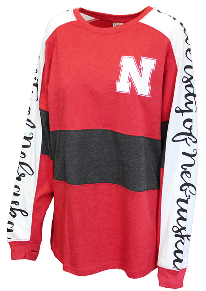 University of Nebraska Aileron Sweeper LS Tee