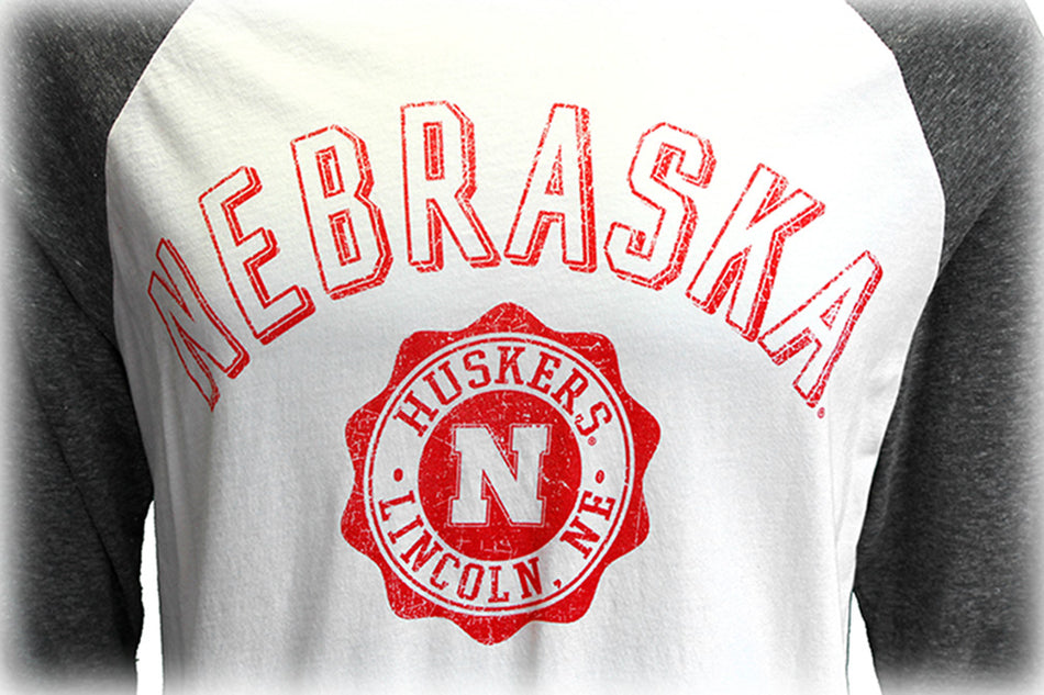 Arch Nebraska Seal Raglan Tee