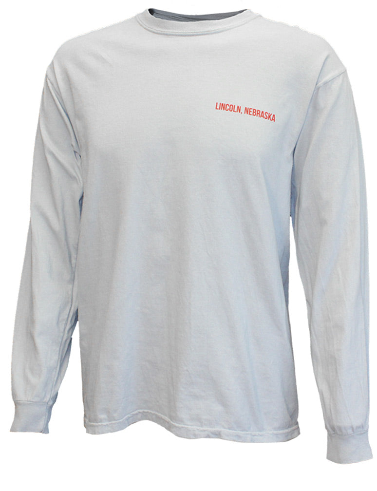 Lincoln Nebraska Skyline LS Tee