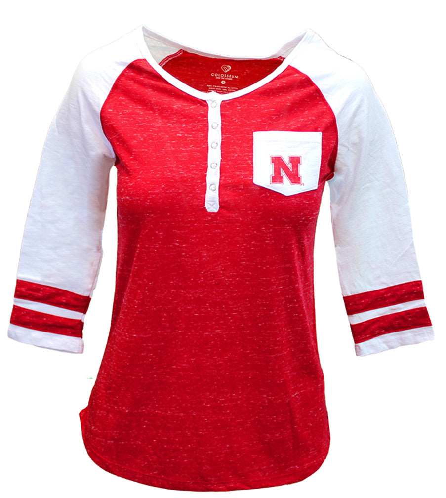 Pocket N Stripes Husker Henley