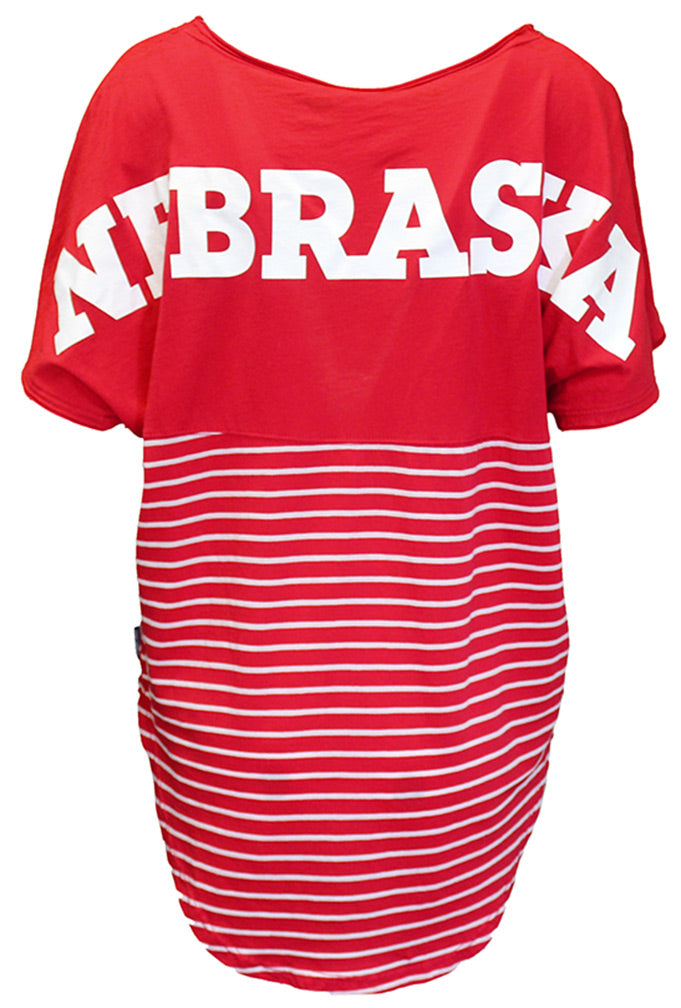 Nebraska Gals Striped Dolman
