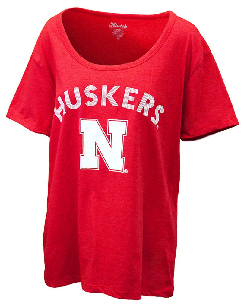 Huskers Disco Scoop Vivacious Tee