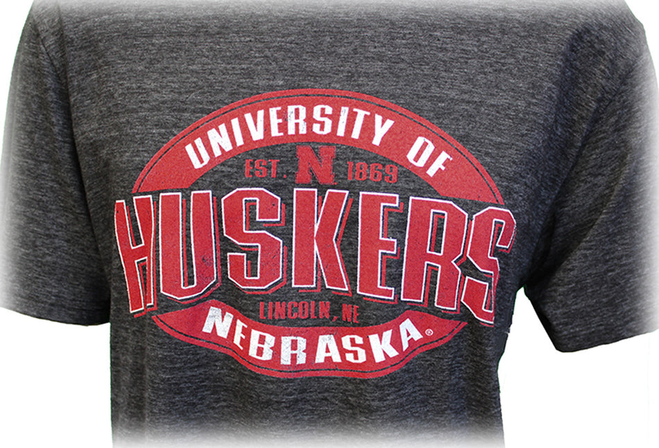 U. of Huskers Triblend Tanzania Tee