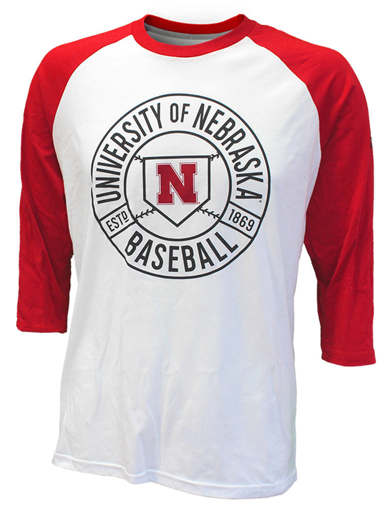 Round the Horn Husker Raglan