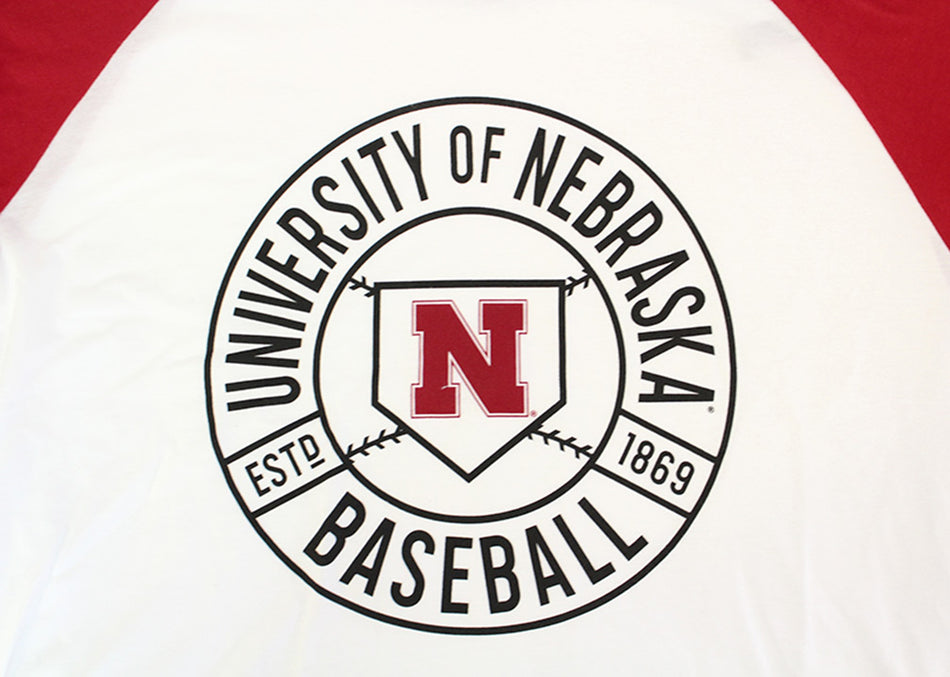 Round the Horn Husker Raglan