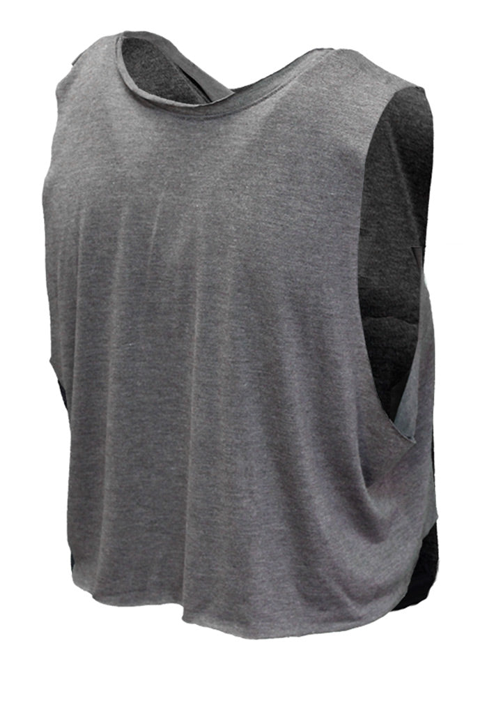 Husker Ladies Muscle Block Tank