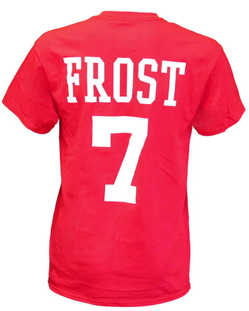 Nebraska 7 Frost Football Tee