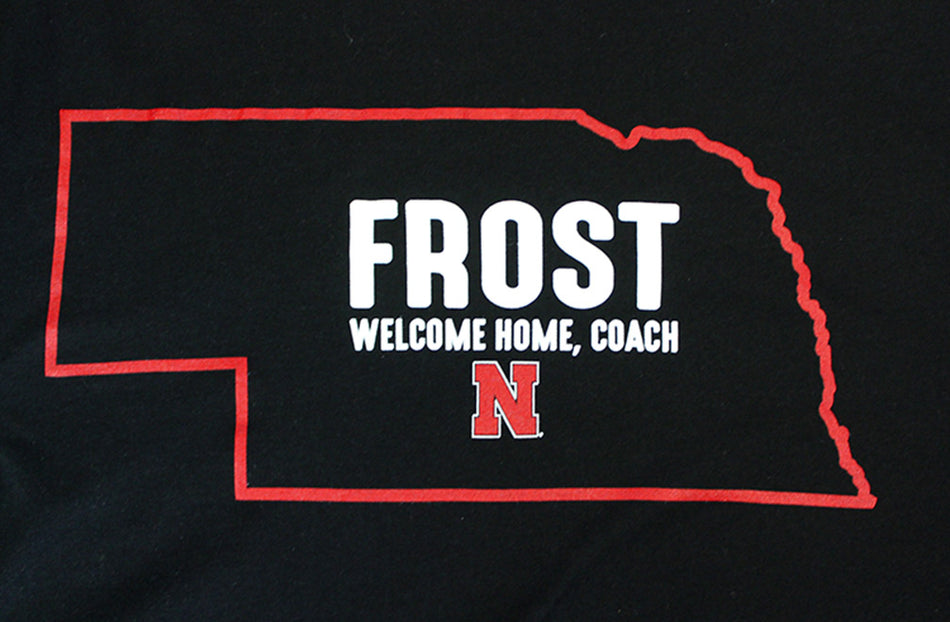Nebraska State Welcome Home Frost Tee