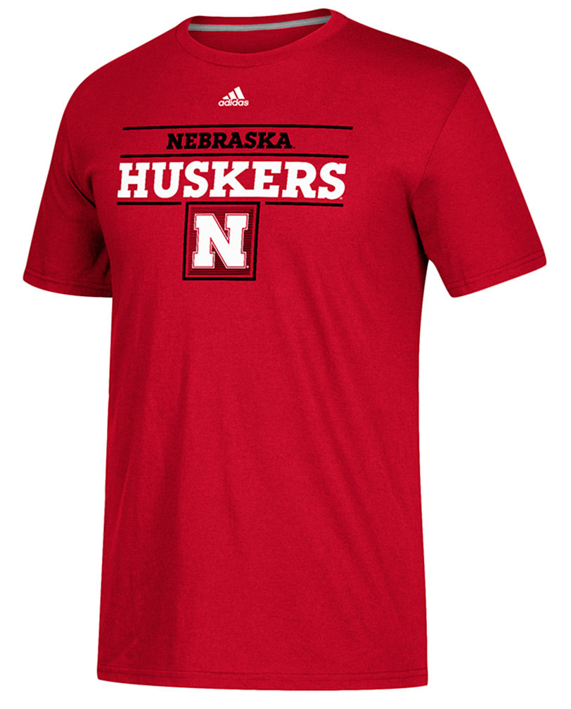 Adidas Nebraska Huskers Launch Tee