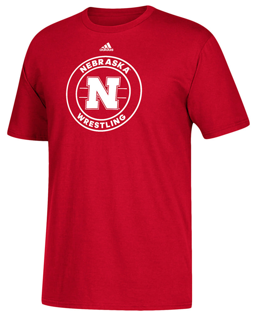 Adidas Nebraska Sports Wrestling Tee