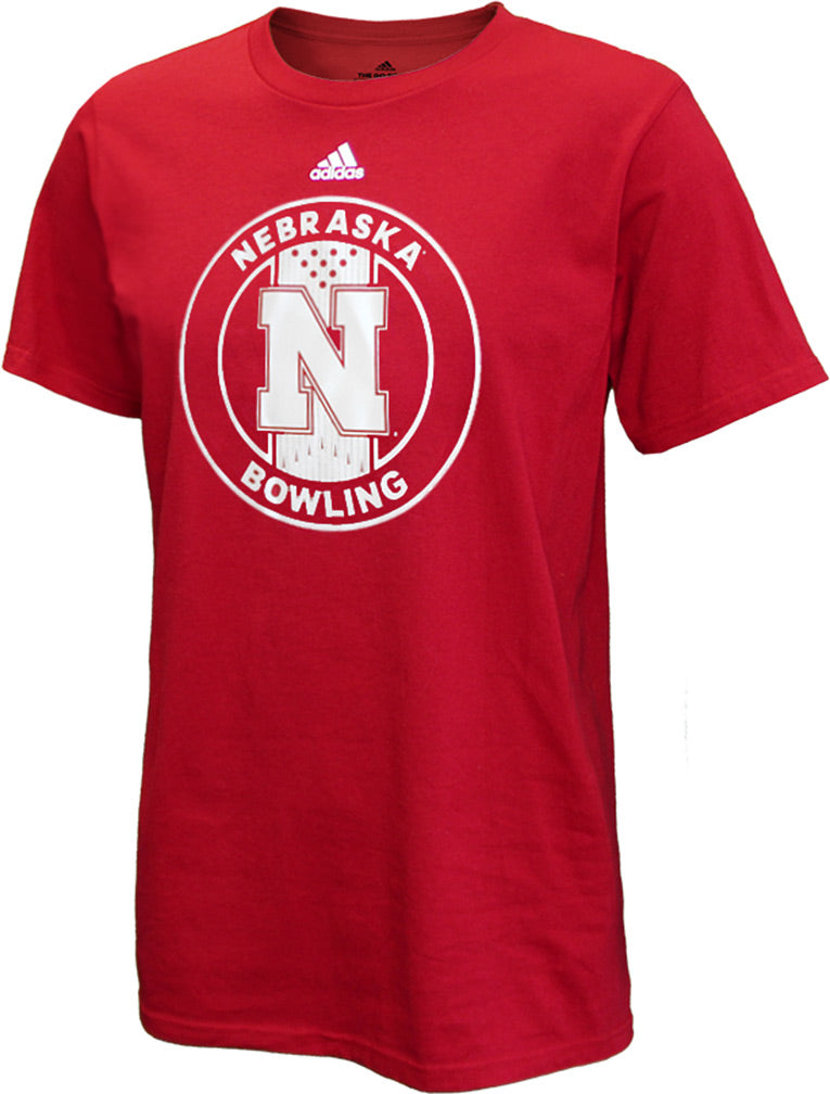 Adidas Nebraska Sports Bowling Tee