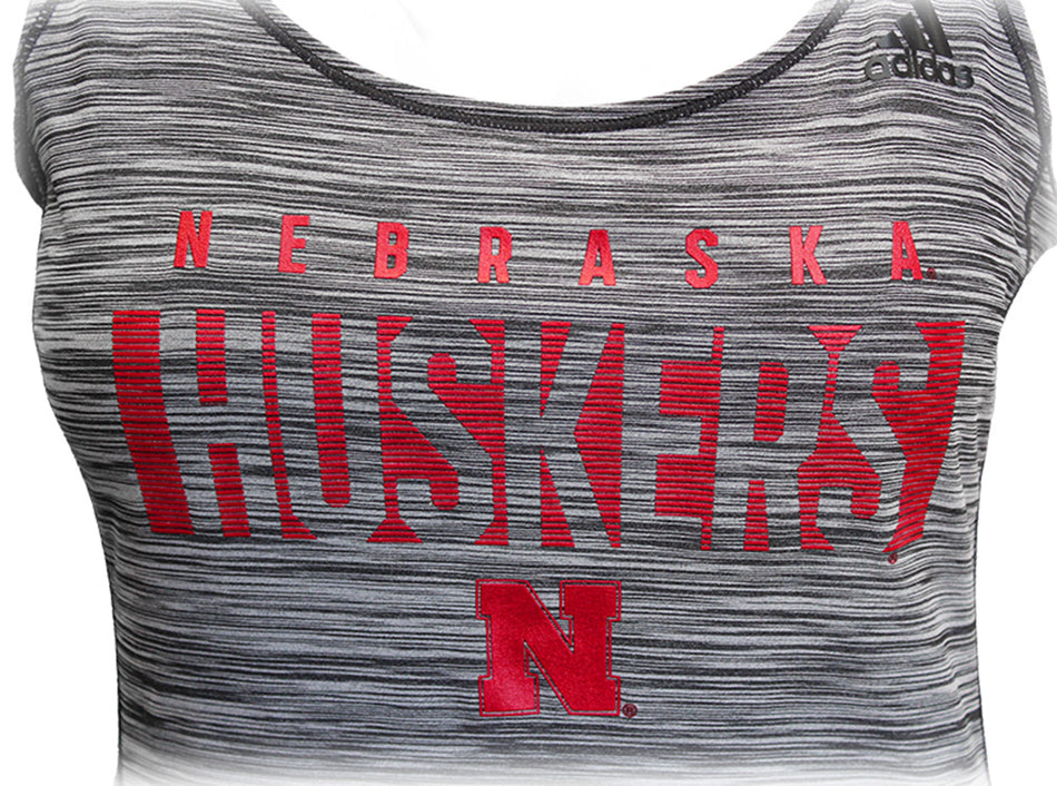Adidas Nebraska Huskers Ladies Knockout Tank