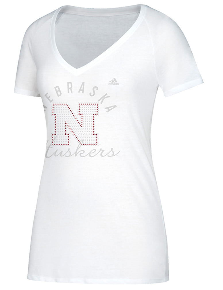 Adidas Ladies Triblend Shine Tee