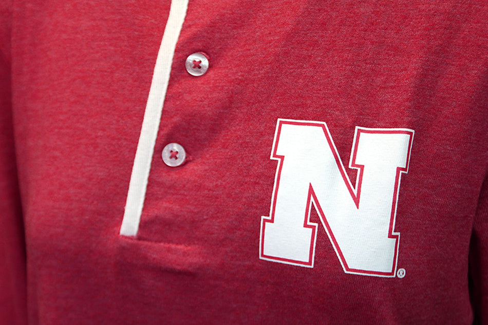 Husker Brooks Boyfriend Long Sleeve Tee