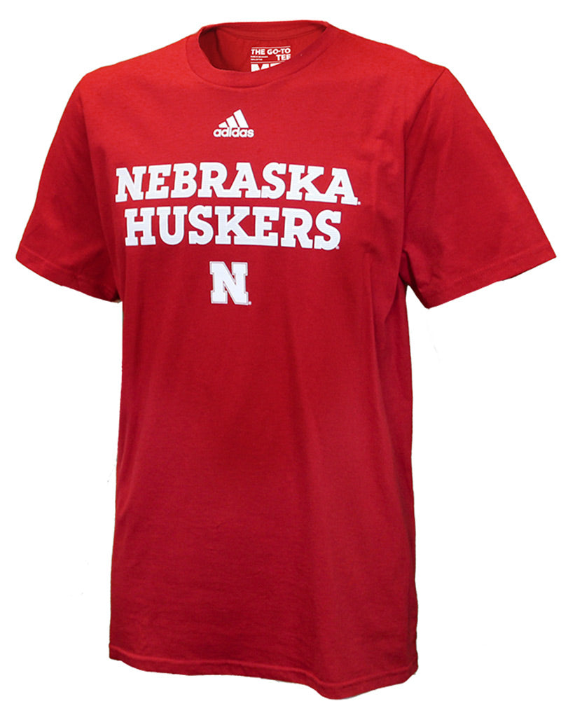Adidas Nebraska Huskers Sideline Blaze Tee