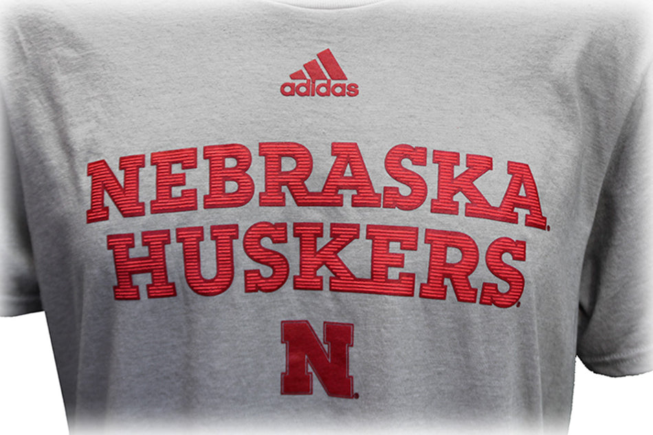 Adidas Nebraska Huskers Sideline Smoke Tee