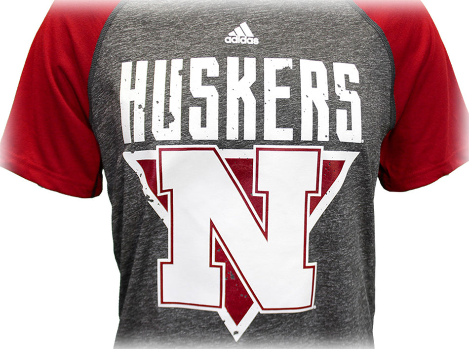 Adidas Huskers 3 Point Splat Raglan