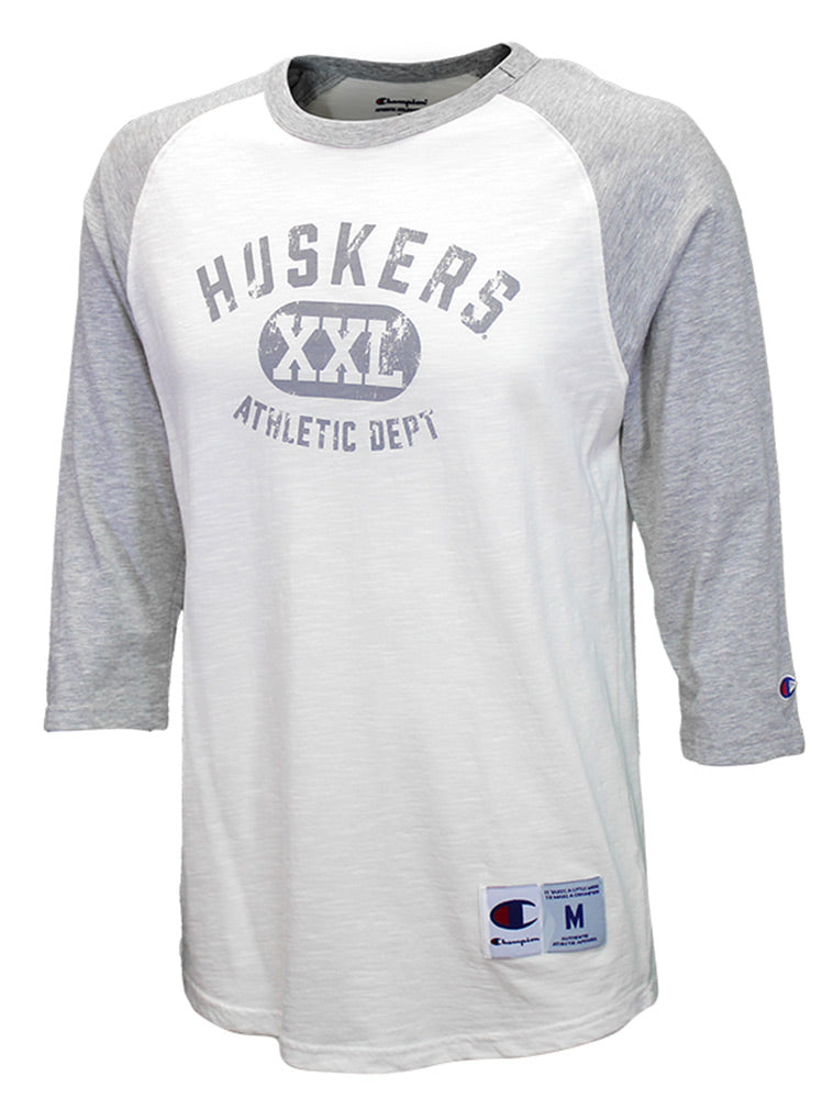 Huskers Athletic Department Champion Raglan