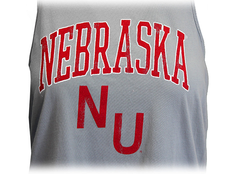 Ladies Nebraska Huskers Racer Relaxed Tank