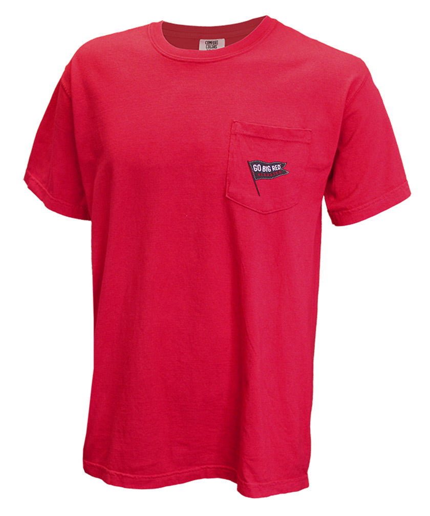 Go Big Red Stadium Pocket Tee