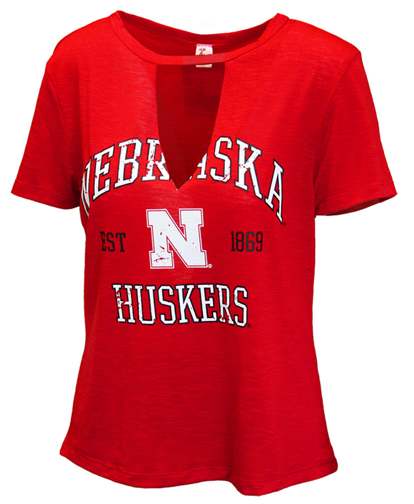Nebraska Womens Comeback Vneck