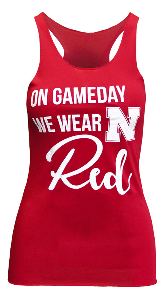Ladies Gameday Wear Red Tank