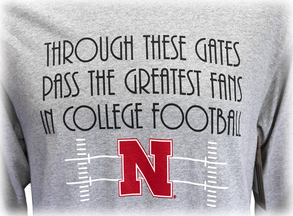 Through These Gates Greatest Husker Fans Tee