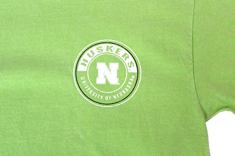 Nebraska Lime Dyed Tee