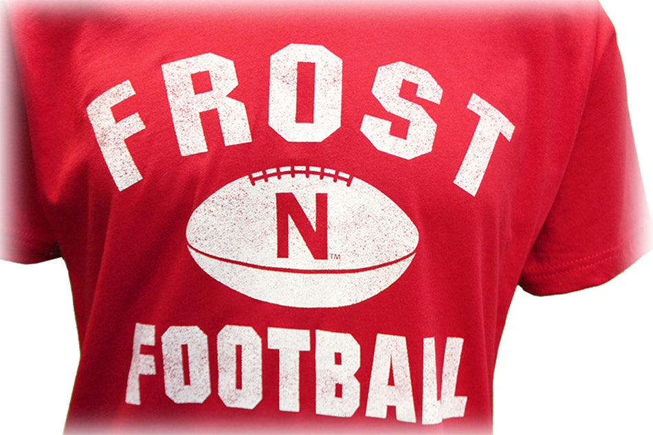 Nebraska Cornhuskers Frost Football Tee
