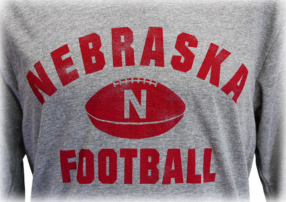 Nebraska Football Hoodie Tee