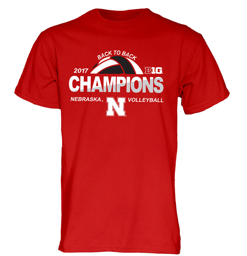 2017 Big Ten Volleyball Champs Official Tee Shirt