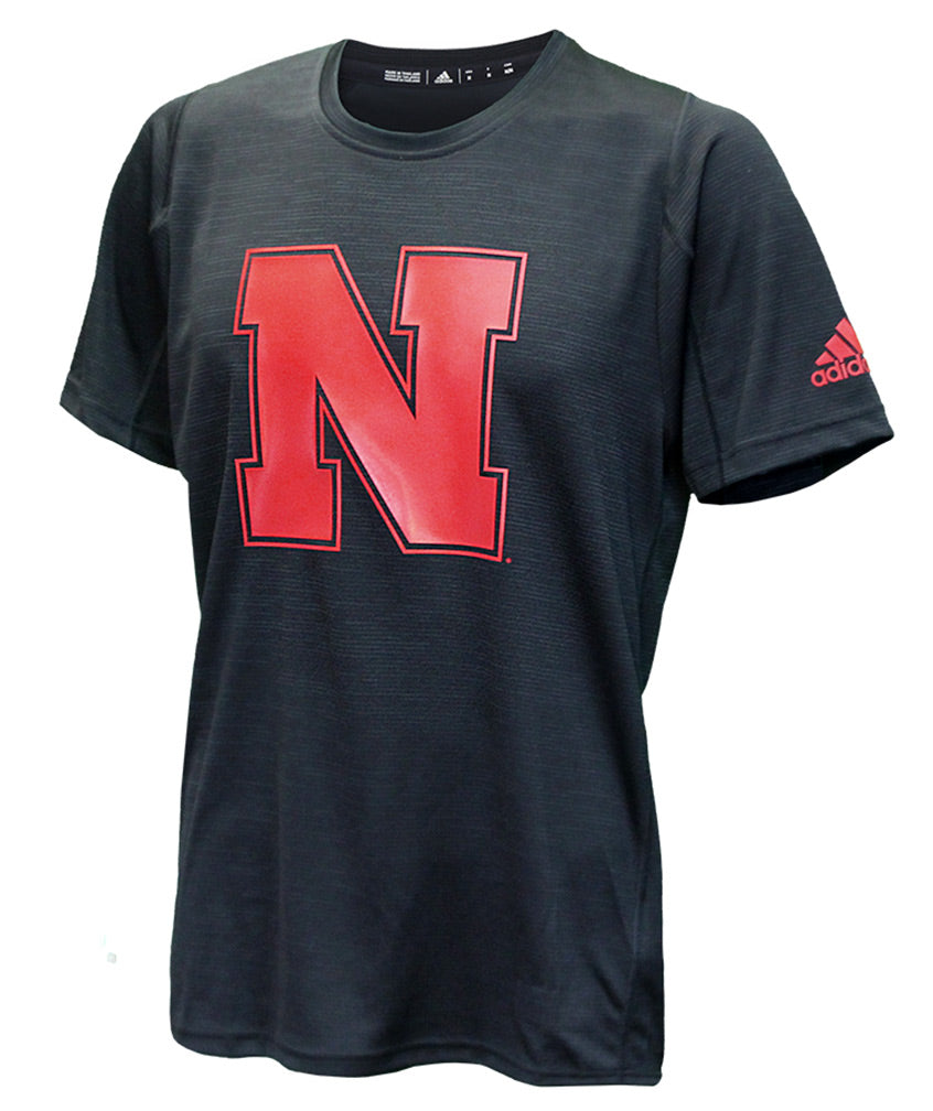 Adidas Huskers Sideline N Training Tee - Black