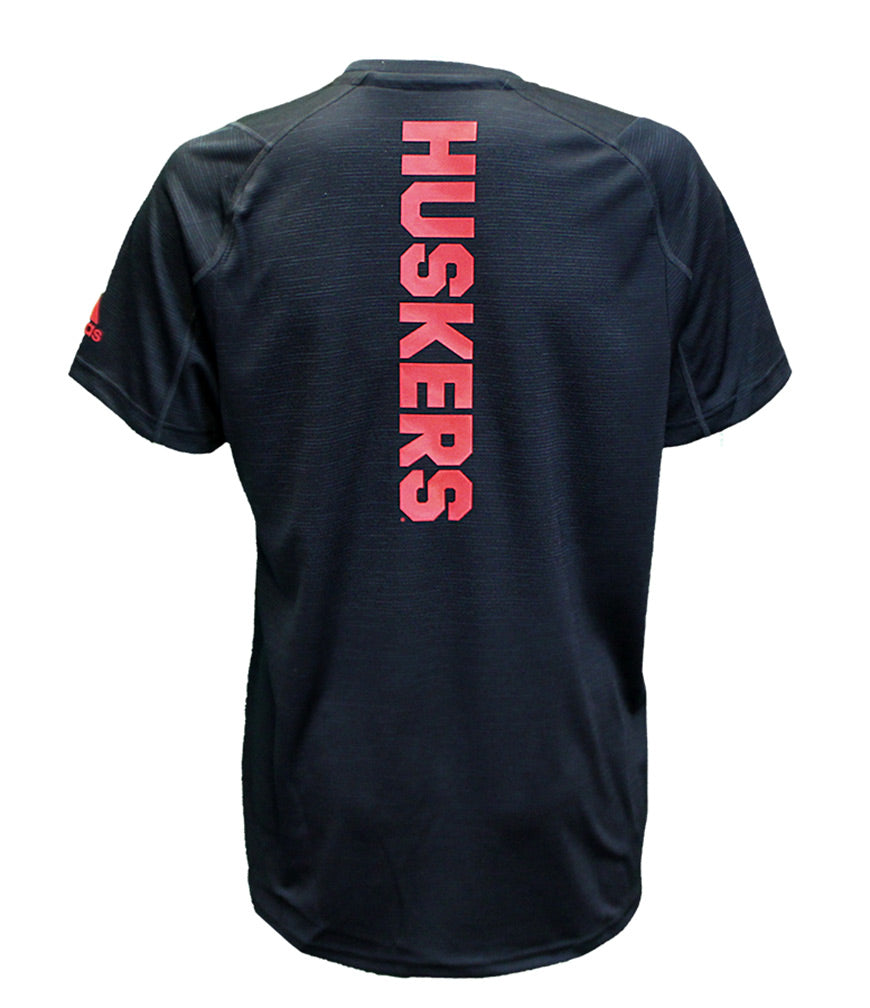 Adidas Huskers Sideline N Training Tee - Black