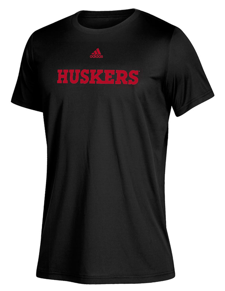Adidas Official Huskers Locker Climalite Tee