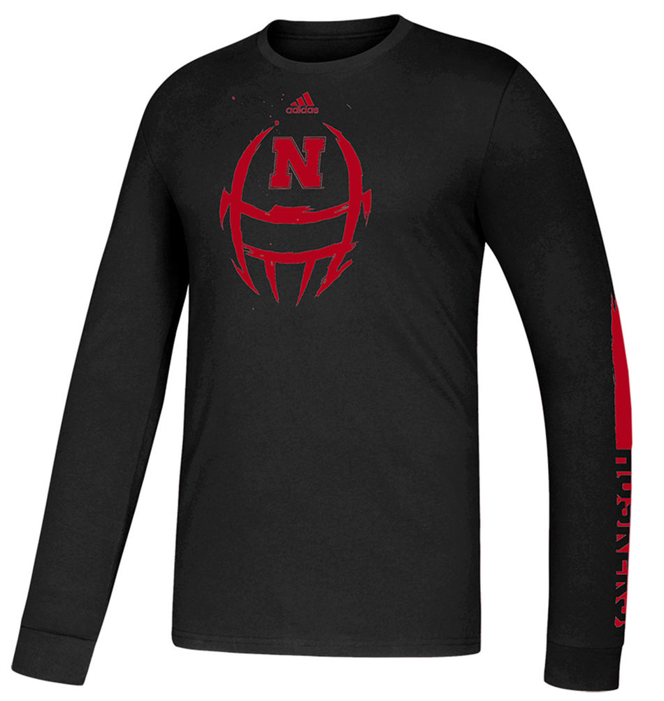 Adidas Huskers Helmet Locker L/S Tee