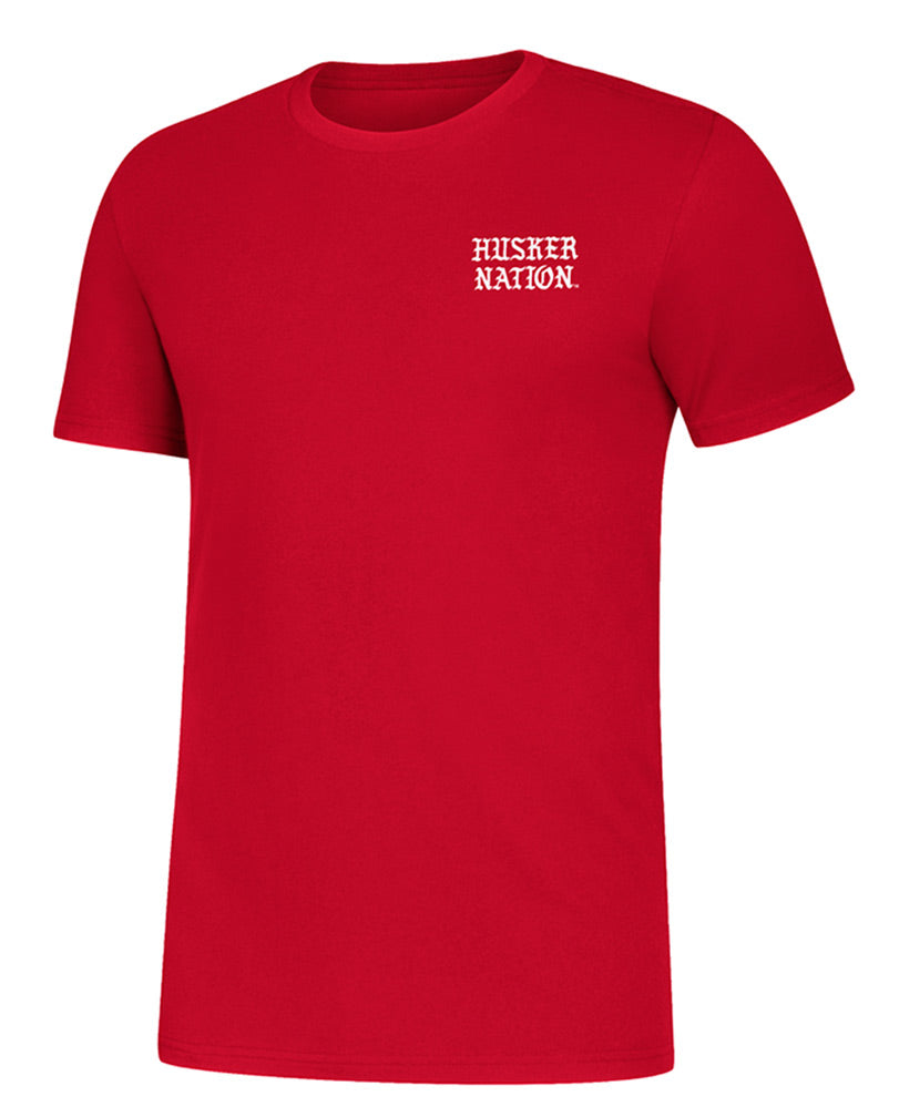 Adidas Husker Nation Stadium Tee