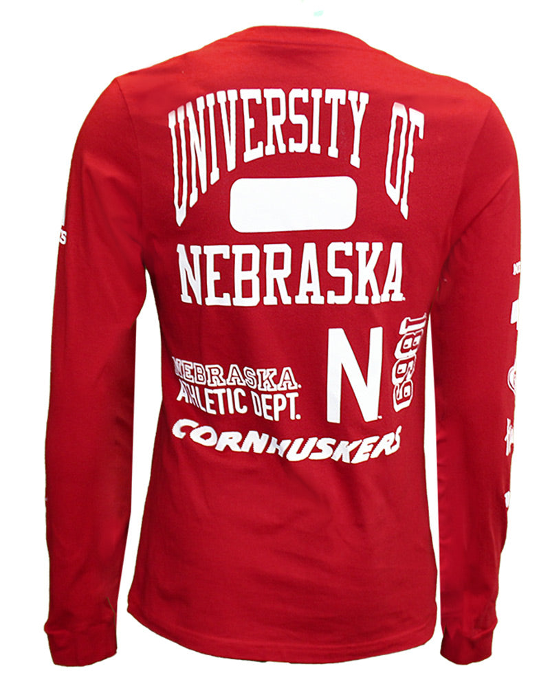 Adidas All Huskers Amped L/S Tee