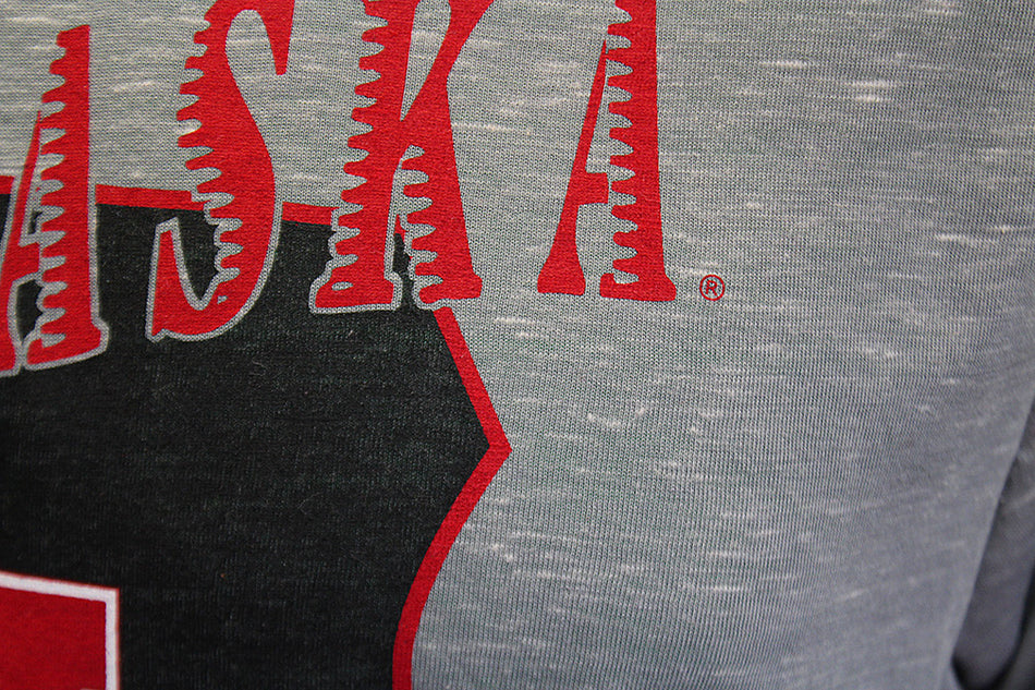 Nebraska Simpson Crest LS Tee
