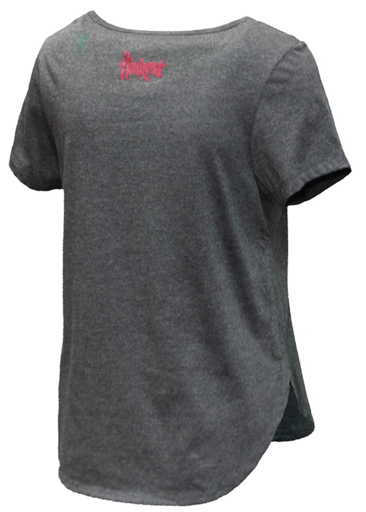 Womens Nebraska Huskers Maria Scoopneck