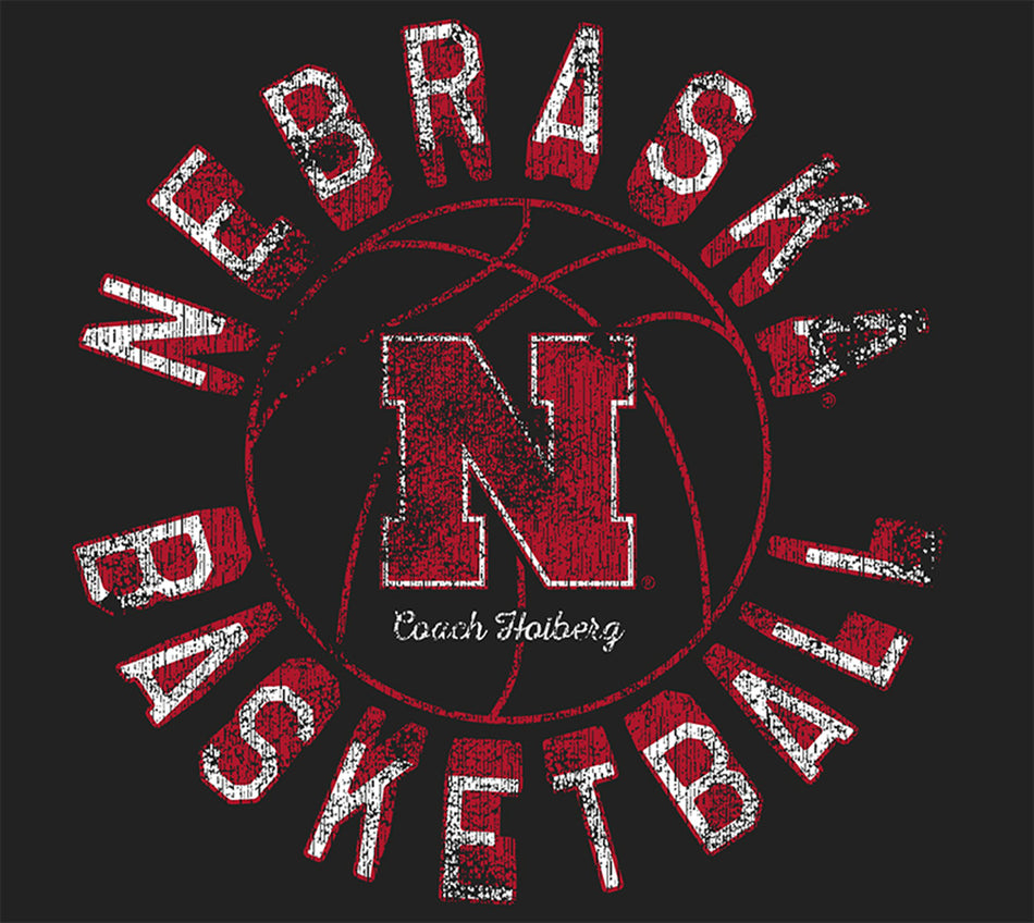 Vintage Hoiberg Nebraska Basketball Tee