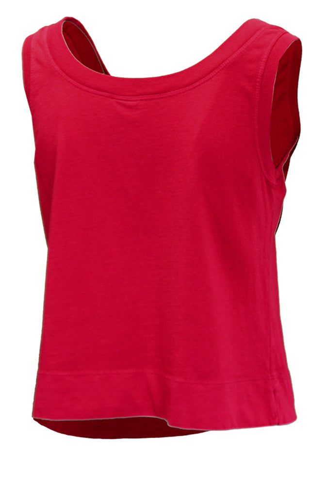Womens Hepburn Nebraska Crop Tank