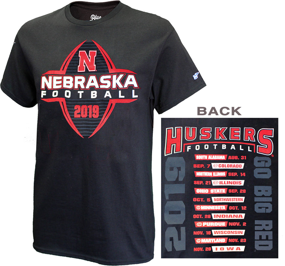 Nebraska Football Tour 19 Tee