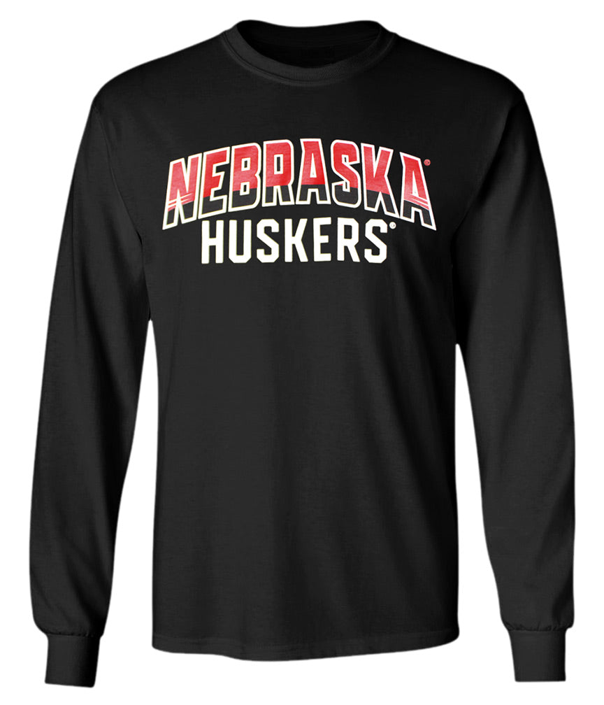 Nebraska Huskers LS Arch Tee