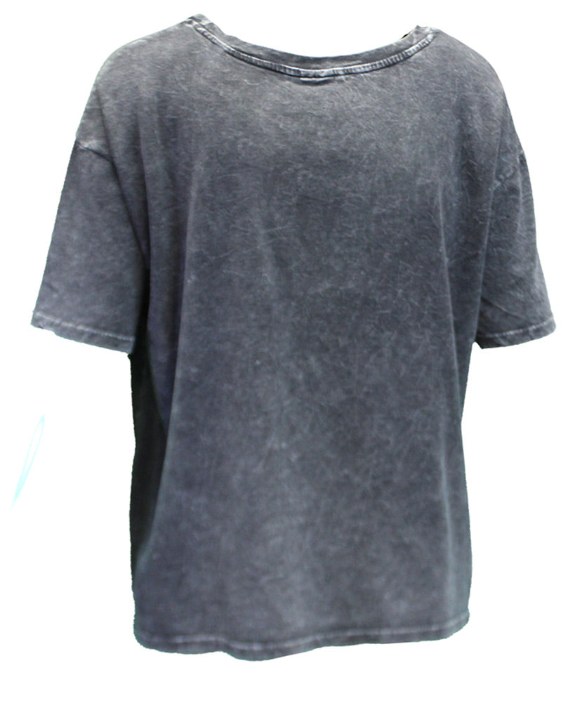 Womens University of Nebraska Mineral Wash Tee