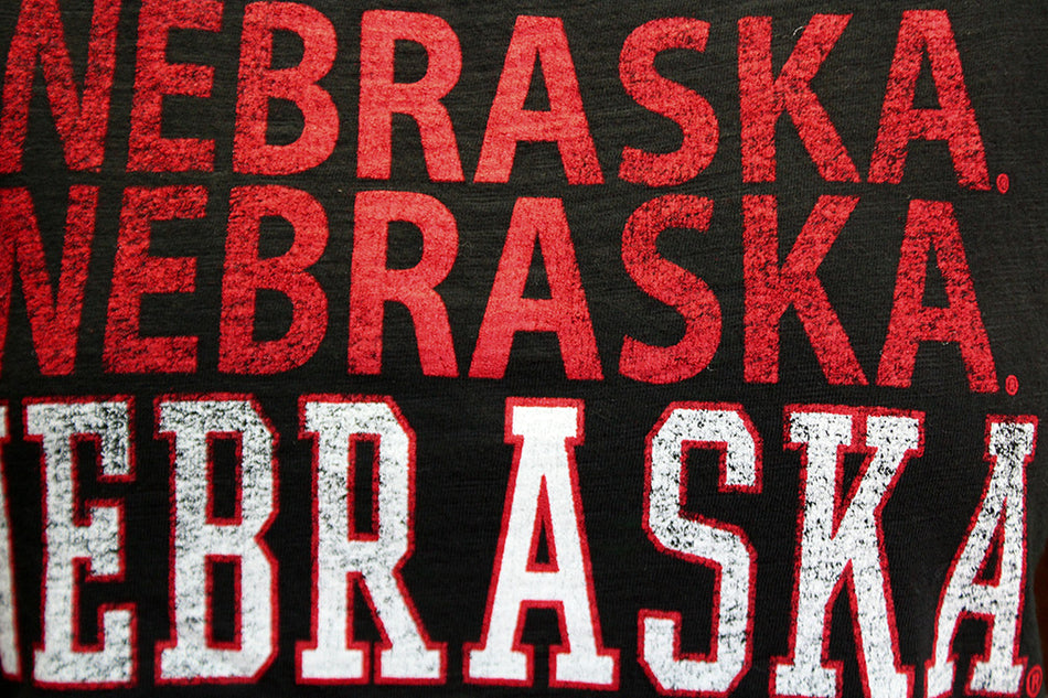 Womens Nebraska Repeat Slub Tank