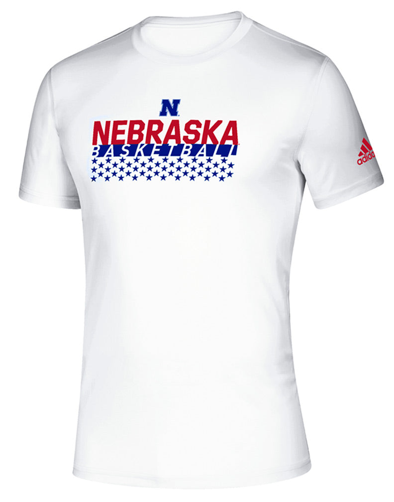Adidas Salute To Service Nebraska Basketball Tee