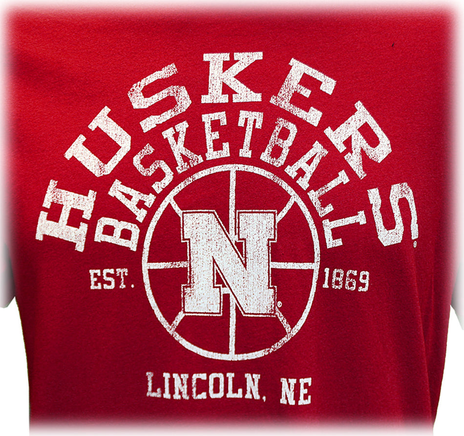 Huskers Basketball N Lincoln Tee