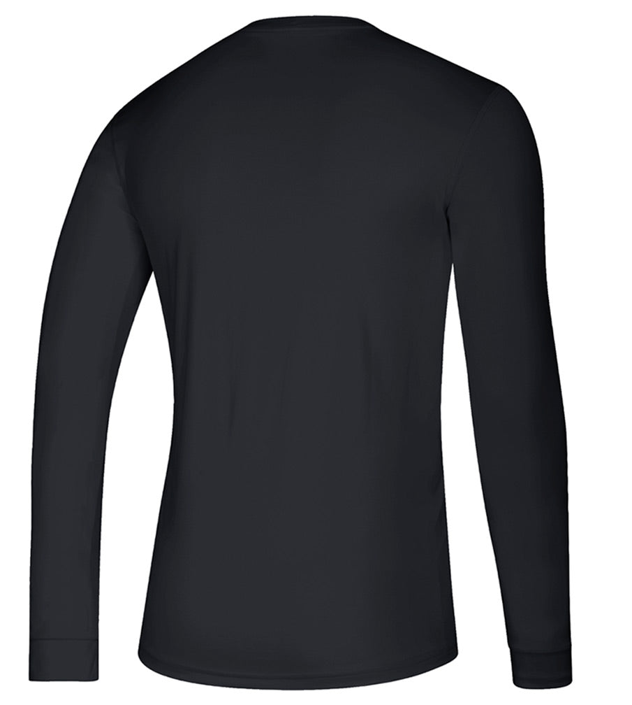 Adidas 2020 Nebraska Huskers Locker Tail Sweep LS Tee - Black